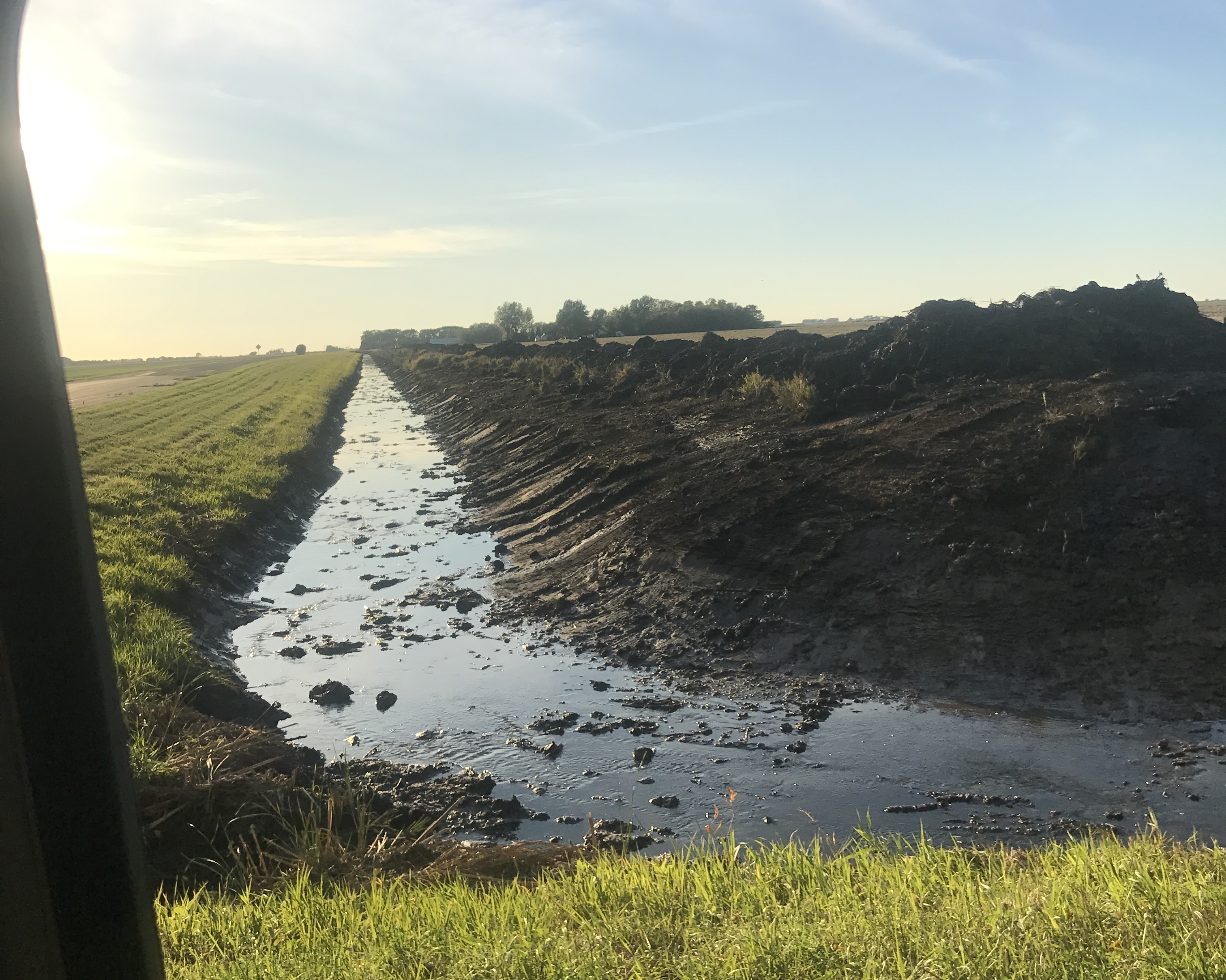 ditch cleaning example